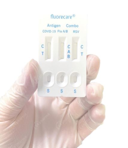 Fluorecare® 4-in-1 Antigen Combo test kit